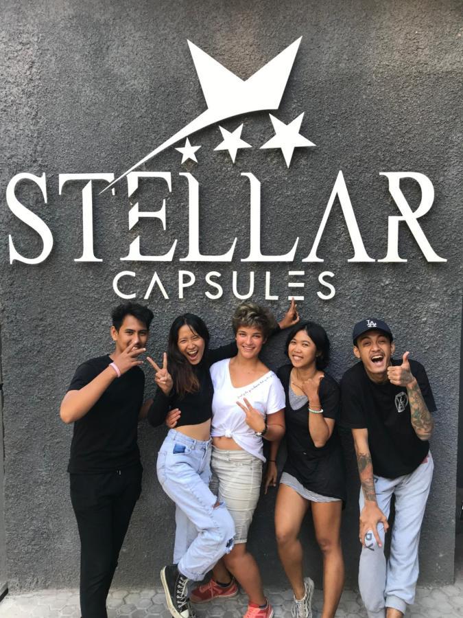 Stellar Capsules Hostel Seminyak Kültér fotó Stellar Capsules