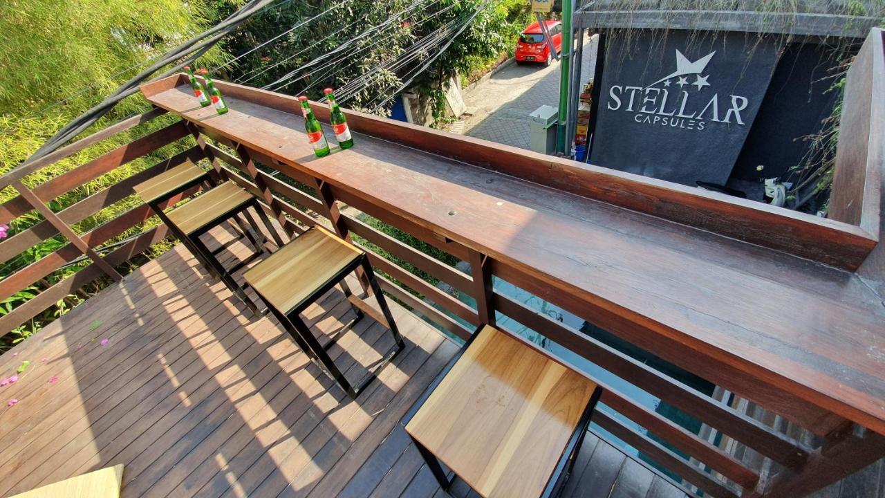 Stellar Capsules Hostel Seminyak Kültér fotó Stellar Capsules