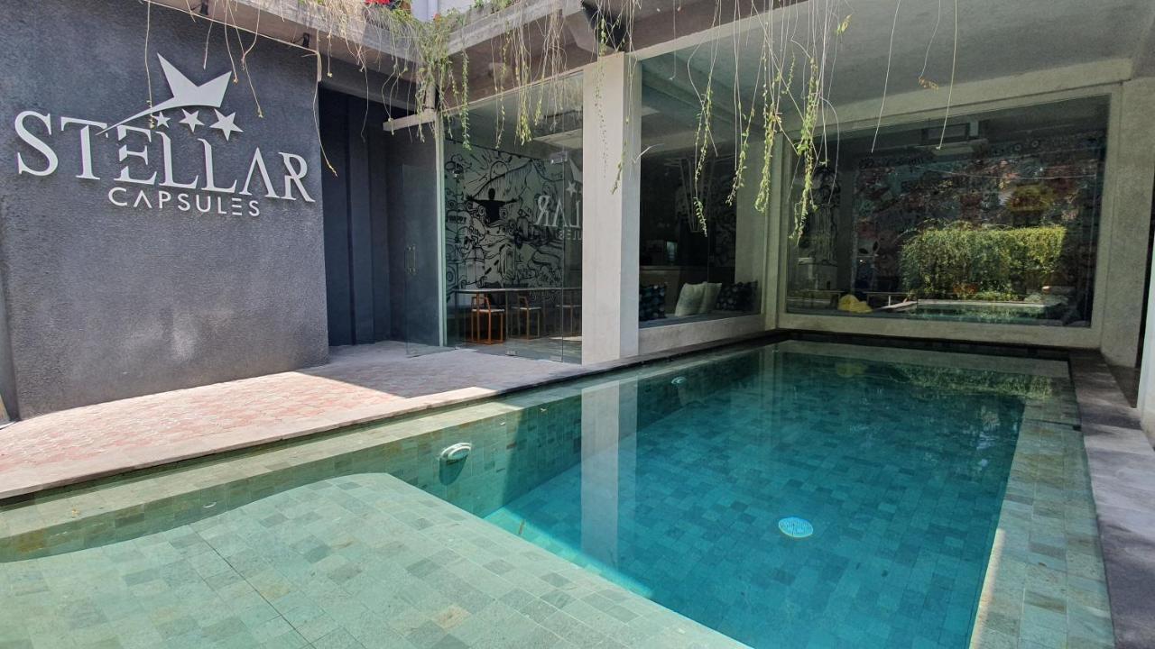 Stellar Capsules Hostel Seminyak Kültér fotó Solar Capsules